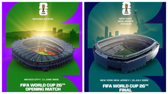 विश्वकप फुटबल २०२६ को उद्घाटन खेल र समारोह मेक्सिकोमा, फाइनल खेल अमेरिकामा